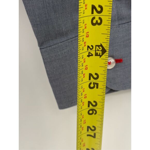 Untuckit Button Up Shirt Men Size XXL Blue Non Iron Long Sleeve - Picture 9 of 11